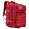 Red Military Tectical Backpack Bags