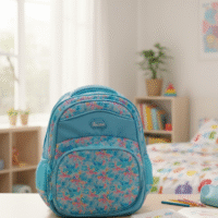 Ergonomic School Bag with Spacious Compartments for Students