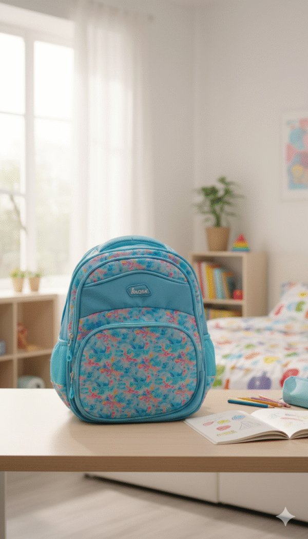 Ergonomic School Bag with Spacious Compartments for Students