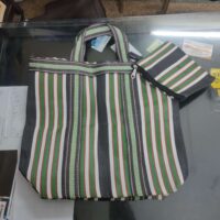 Corus Nylon shopping bag with Cosmetic pouch