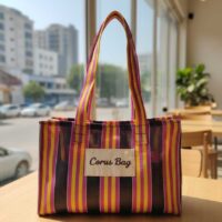 Stylish Recycled Nylon Handbag