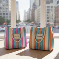 Eco-Friendly Recycled Nylon Tote Bag