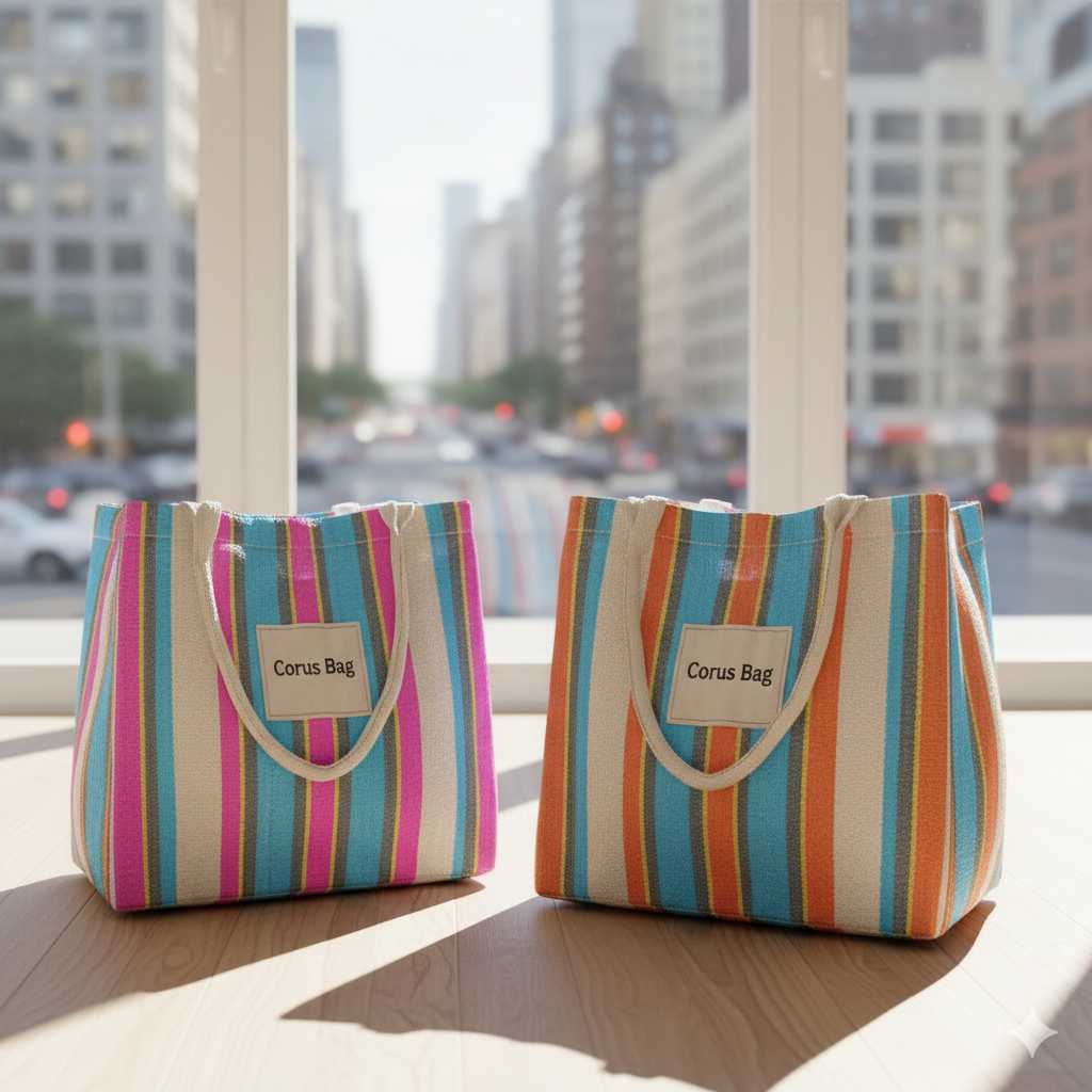 Eco-Friendly Recycled Nylon Tote Bag