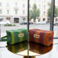 Recycled Nylon Travel Kit Bag