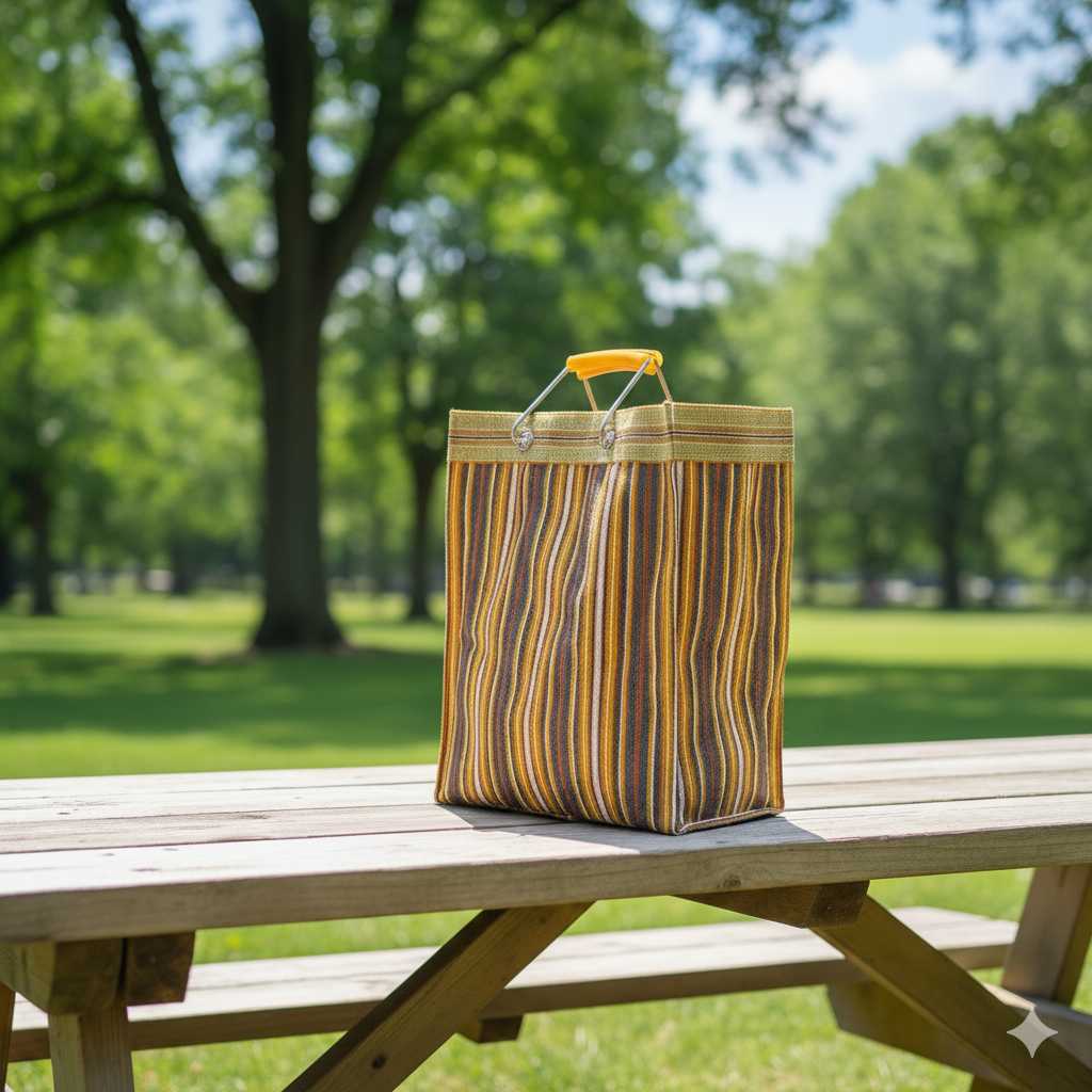 Reusable Recycled Nylon Carryall Bag - Image 3