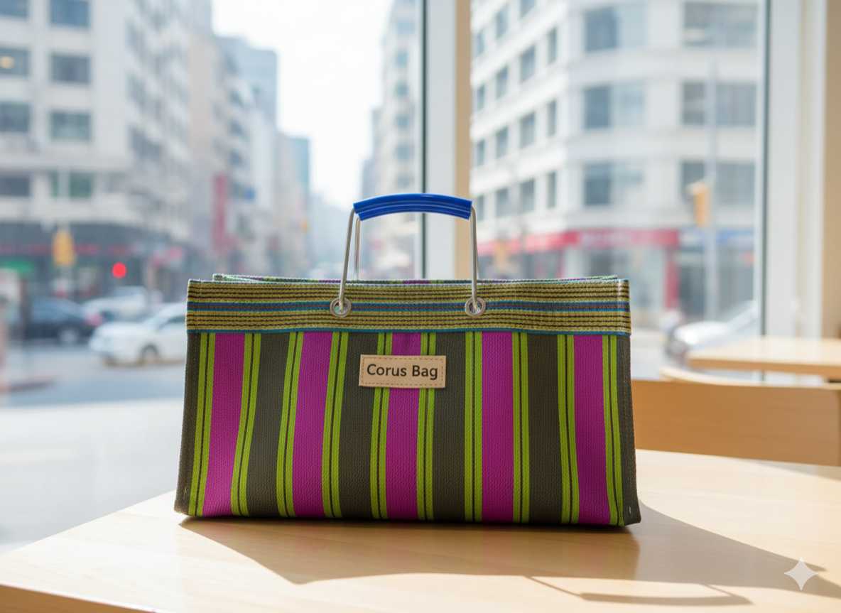 Recycled Nylon Grocery Bag