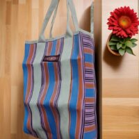 Recycled Nylon Shopping Bag – Eco-Friendly, Durable & Foldable Tote