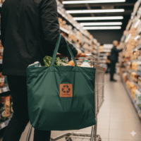 Buy Heavy-Duty Reusable Nylon Shopping Bags Online